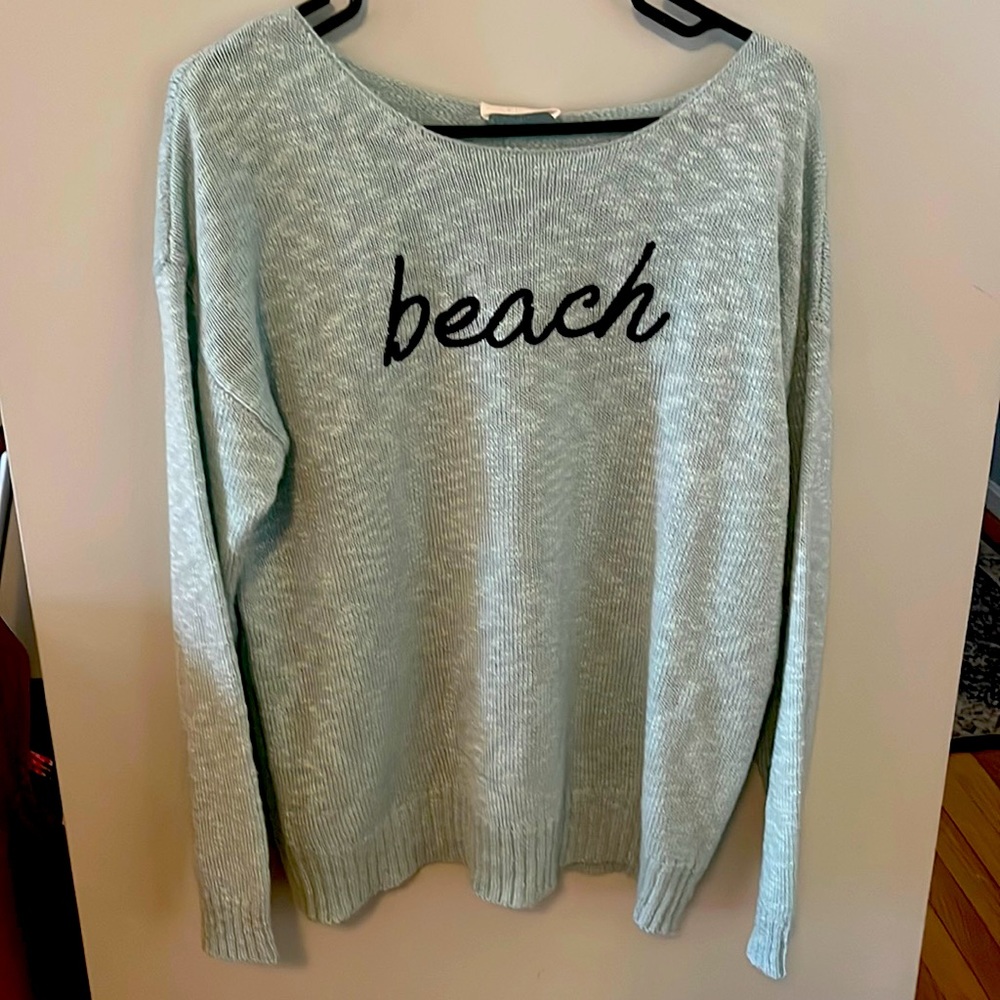 “ Beach” sweater M